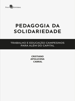 cover image of Pedagogia da solidariedade